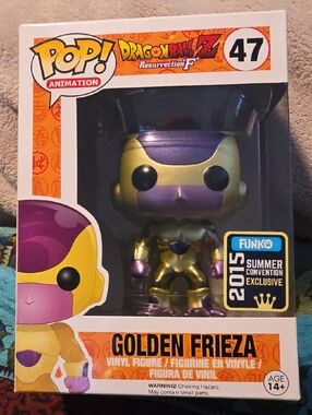 Funko Golden Frieza Pop! Vinyl - Metallic Gold & Purple #47